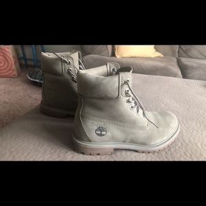 SOLD dusty olive Timberlands
